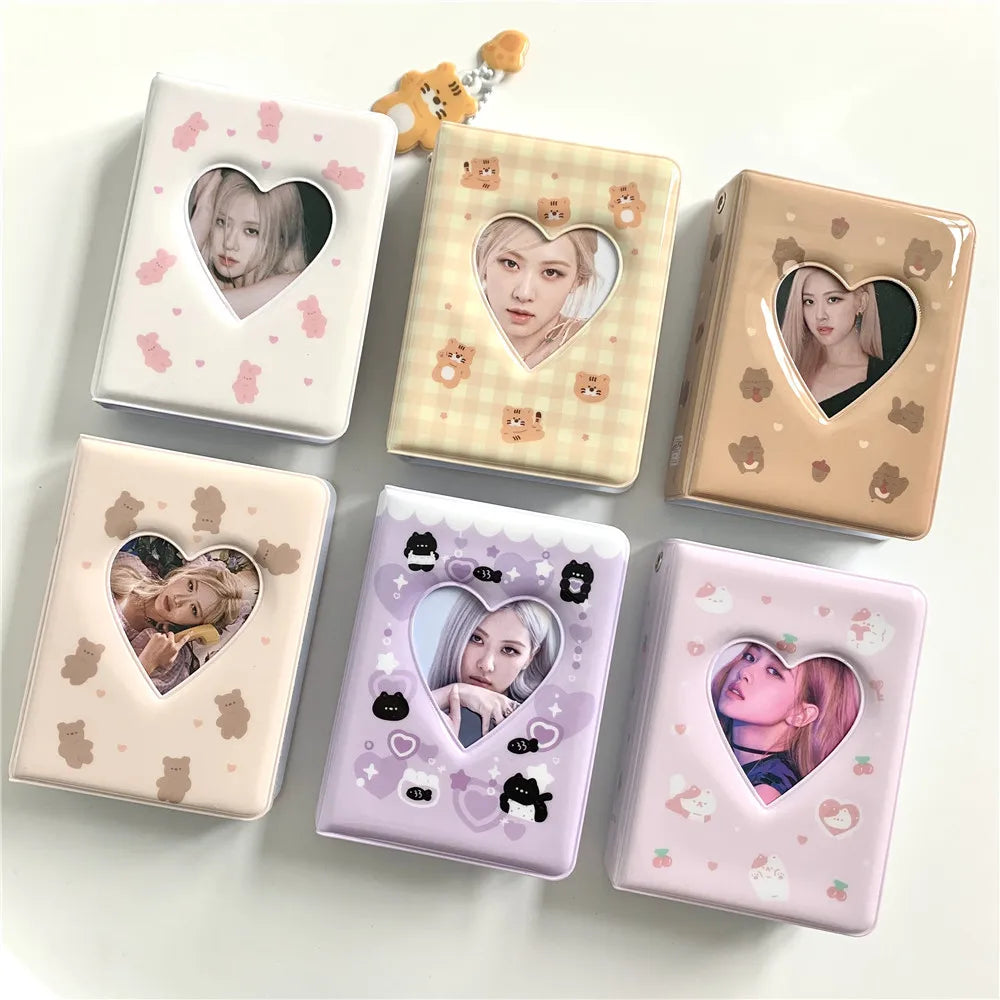 3 Inch Photo Card Album Kpop Card Collect Book Idol Picture